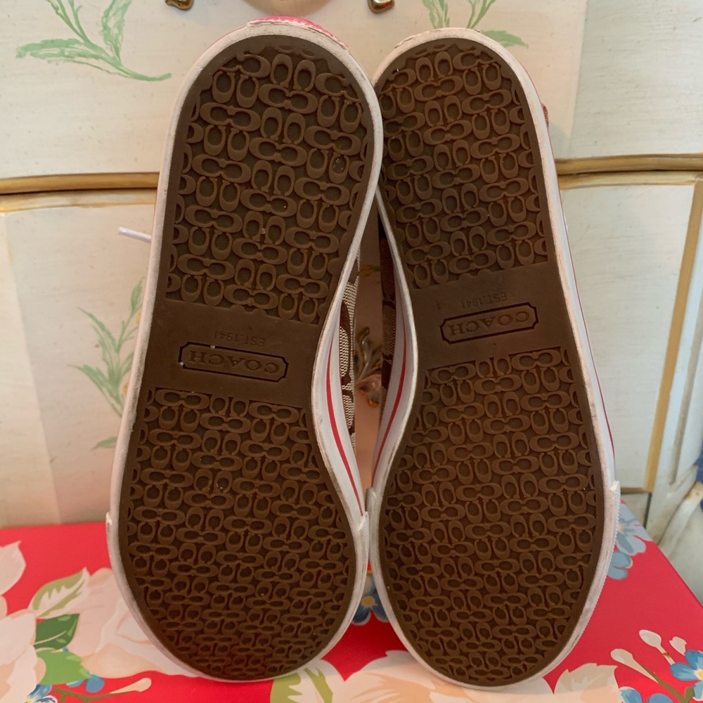 ❌SOLD❌ Coach Birch Fashion Sneakers High Rise - Picture 7 of 7